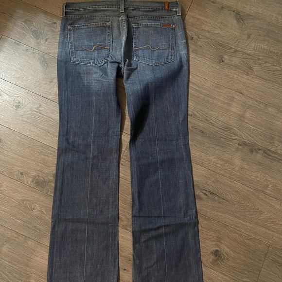7 For All Mankind Denim - 7 For All Mankind Womens 32/32 Bootcut Jeans